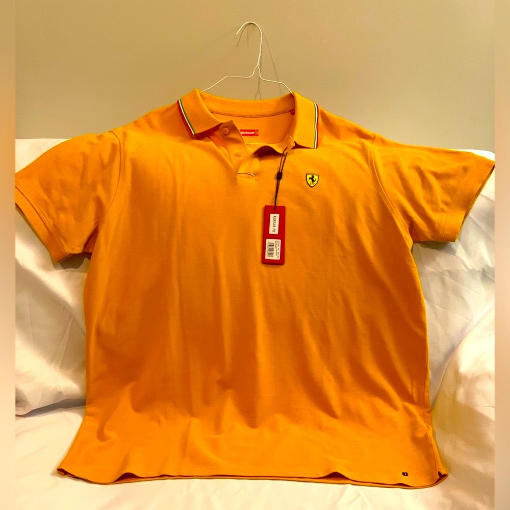 NWT! Yellow Polo Shirt